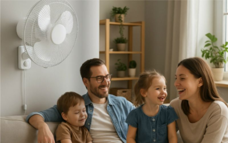 Minofell Vantilatr ile Evde Doal Serinlik Deneyimi